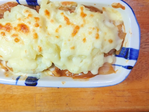 じゃがいもと豚肉のグラタン